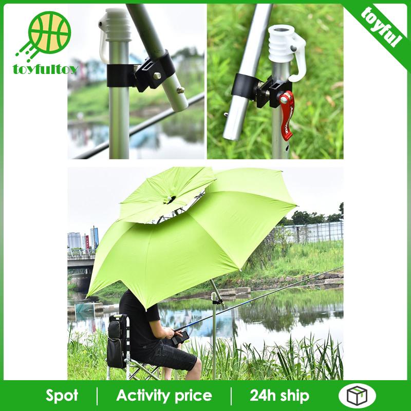 Giá Đỡ Dù Câu Cá Bằng Hợp Kim Nhôm Màu Đen Thông Dụng