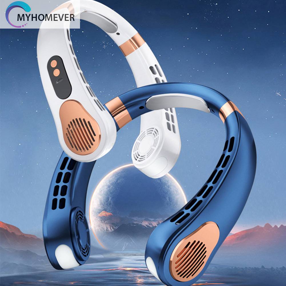 Quạt Làm Mát Mini 2000Mah Hiển Thị Kỹ Thuật Số Dùng Trong Nhà / Ngoài