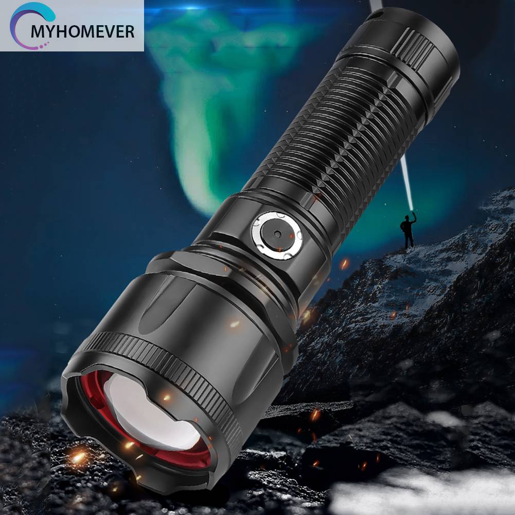 Đèn Pin 5 Bóng LED 30W 1200LM 1500M Đa Dụng Chất Lượng Cao