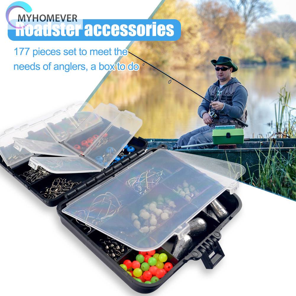 Hộp Đựng Mồi Câu Cá 177 Món Sức Chứa Lớn