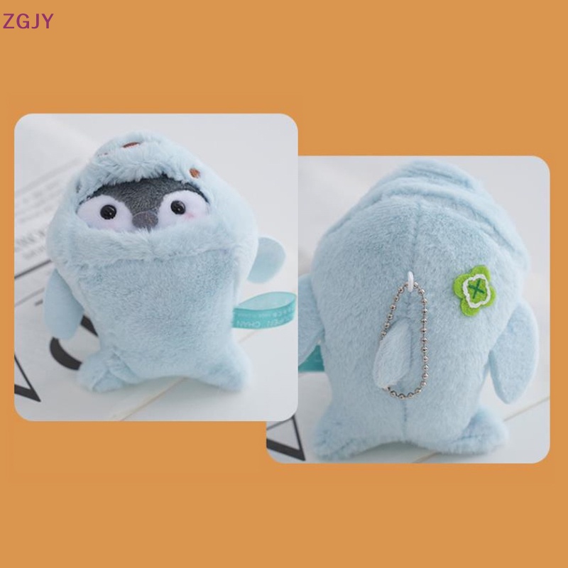 1 Móc Khóa Hình Chim Cánh Cụt Nhồi Bông Dễ Thương Mới