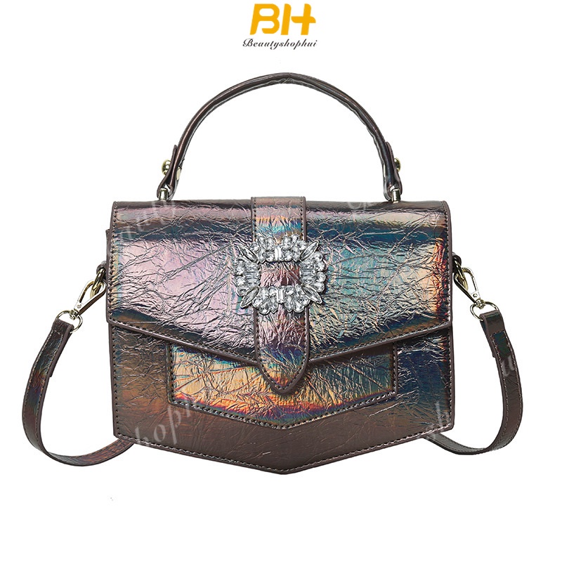 Túi Đeo Chéo Da Bóng Thời Trang 2023 Dành Cho Nữ