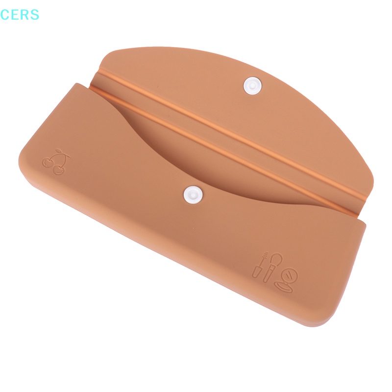 Hộp Đựng Cọ Trang Điểm Bằng Silicone Chống Nước Tiện Dụng