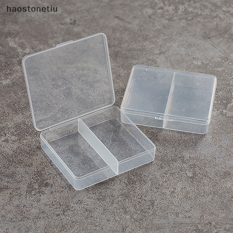 Hộp Nhựa Hình Vuông Trong Suốt Dùng Đựng Trang Sức Tiện Dụng