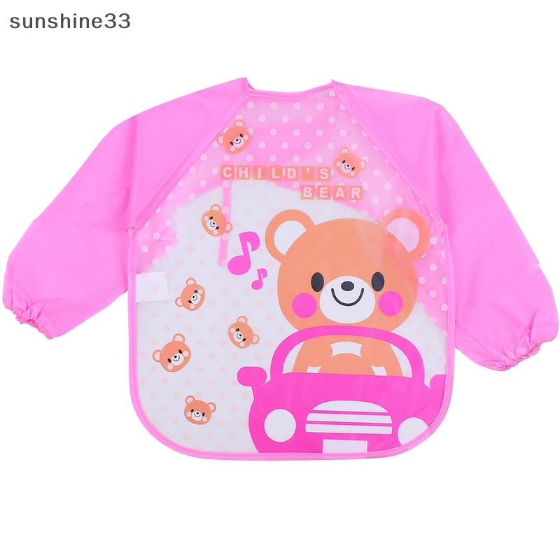 Yếm Ăn Chống Thấm Nước Thời Trang Xuân Thu Dành Cho Bé