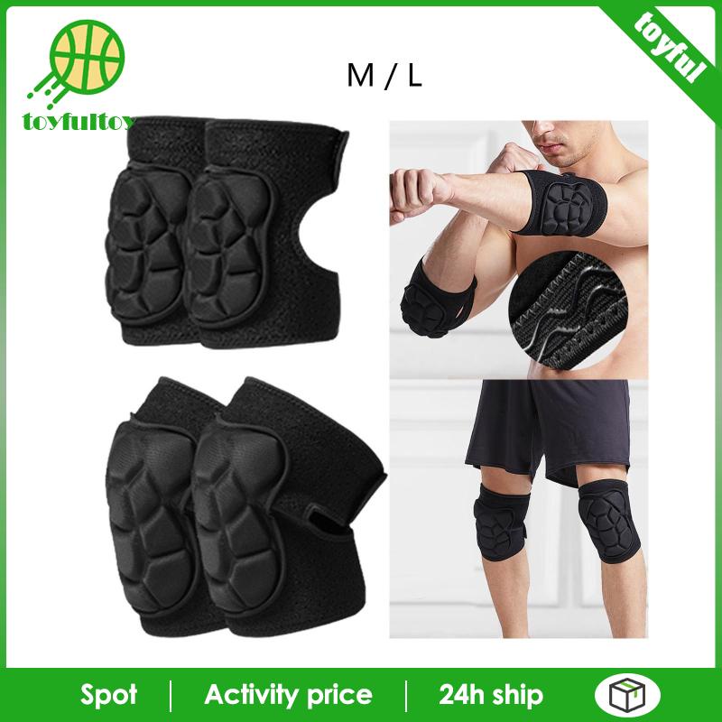 Đai Quấn Bảo Vệ Đầu Gối / Khuỷu Tay Chất Liệu Xốp Dày Dặn Mềm