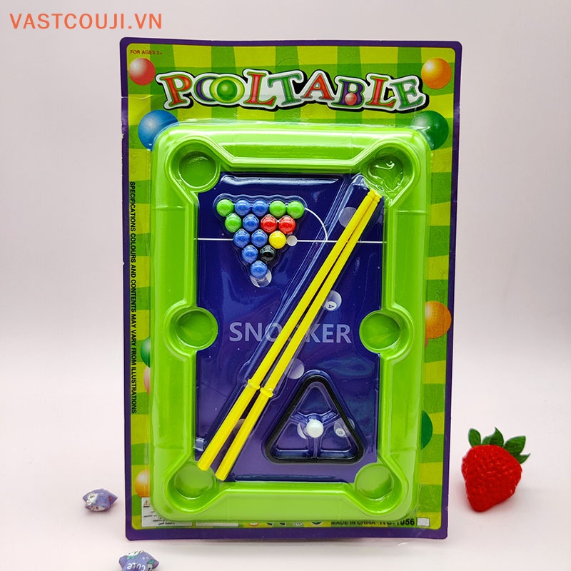 Bộ Đồ Chơi Bida Mini Để Bàn Giải Trí Vui Nhộn Cho Bé