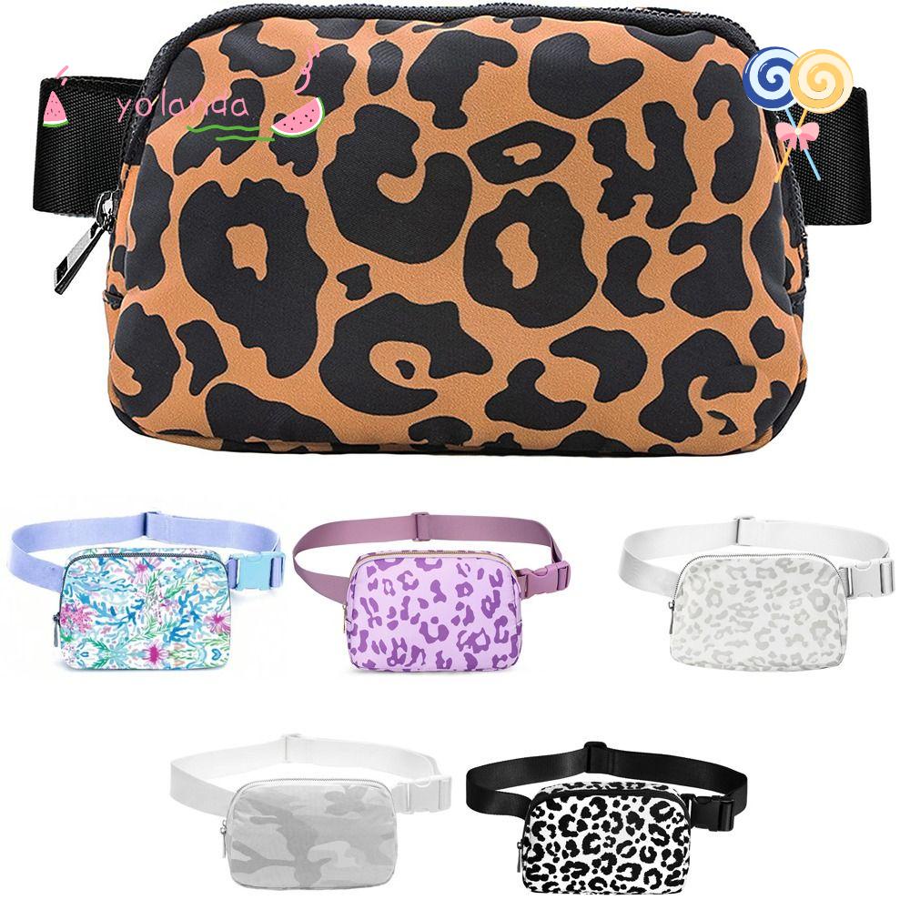 YOLA Túi Đeo Chéo Ngực / Thắt Lưng Bằng Nylon Có Khóa Kéo Chống Nước Tùy Chỉnh Kích Thước Nhỏ Gọn