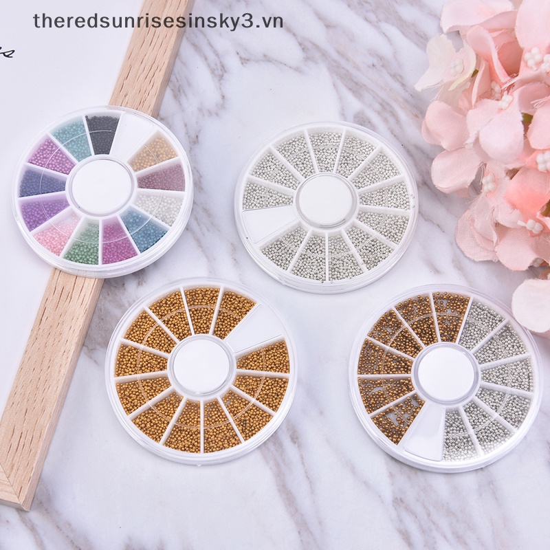 Hạt Cườm 3D Trang Trí Móng Tay Nghệ Thuật Thời Trang DIY