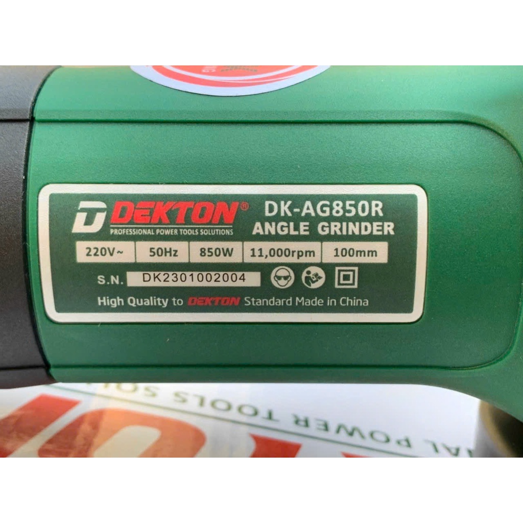 MÁY MÀI TAY NGẮN TRƯỢT DK-AG850R CHÍNH HÃNG DEKTON GIÁ TỐT