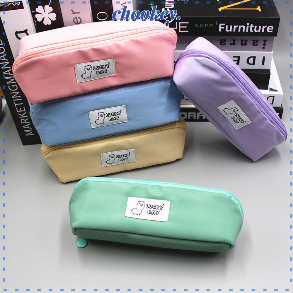CHOOKEY Túi Đựng Bút Chống Thấm Nước Tiện Lợi Chất Lượng