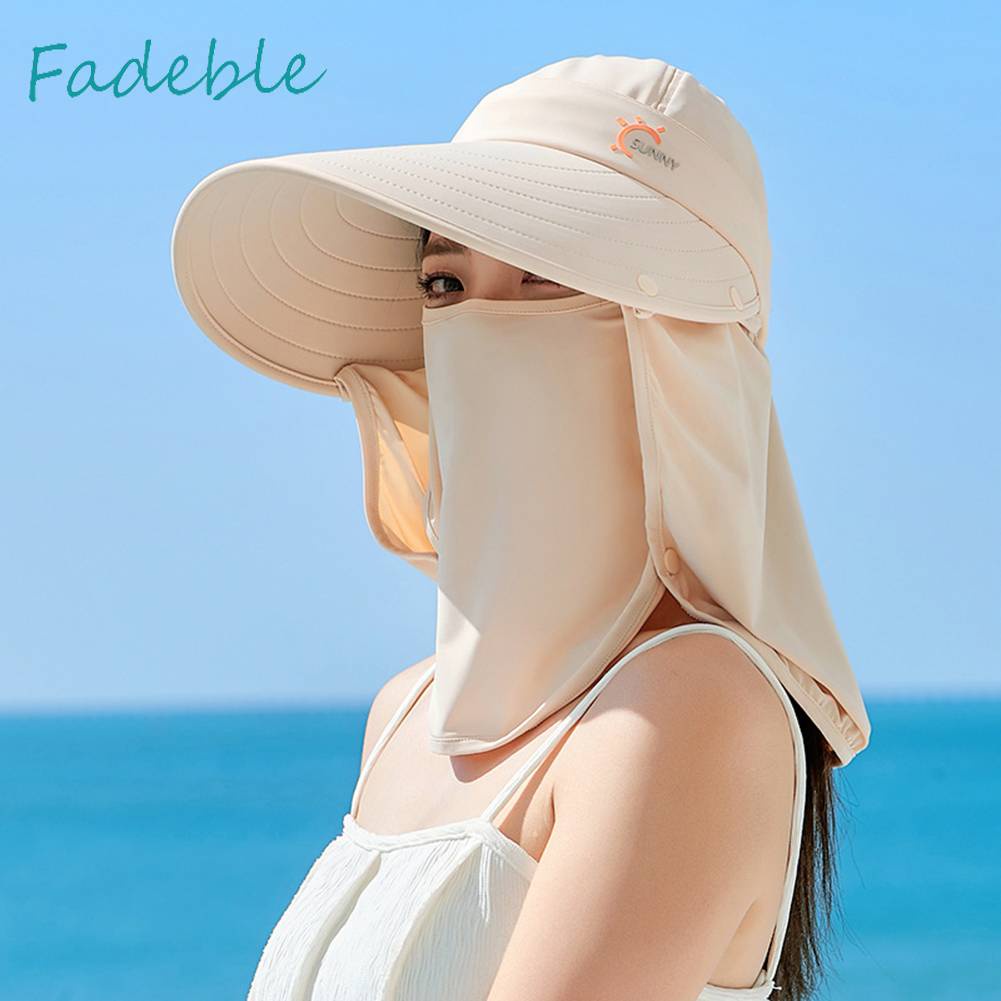 Nón Tai Bèo Chống Tia UV Thoáng Khí Có Thể Tháo Rời Cho Nam Nữ