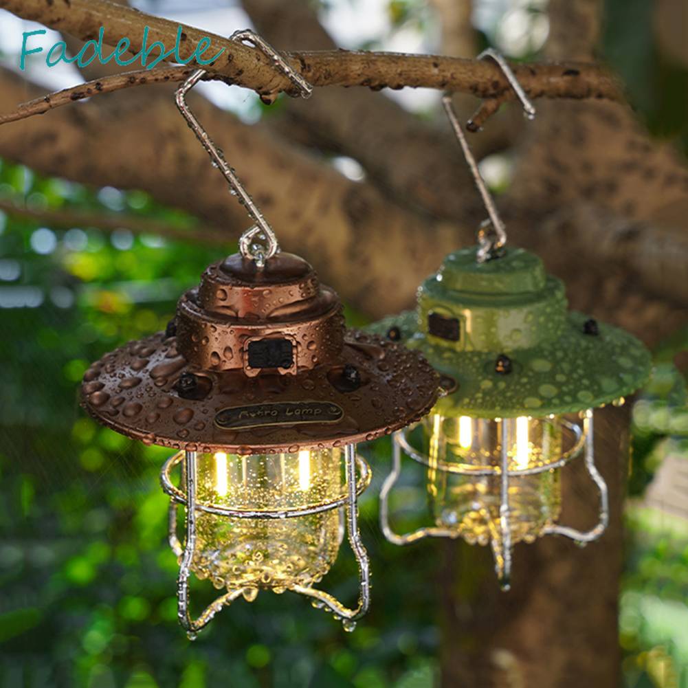 Đèn LED Cắm Trại Chống Nước 300LM 650mAh IPX4 Loại C