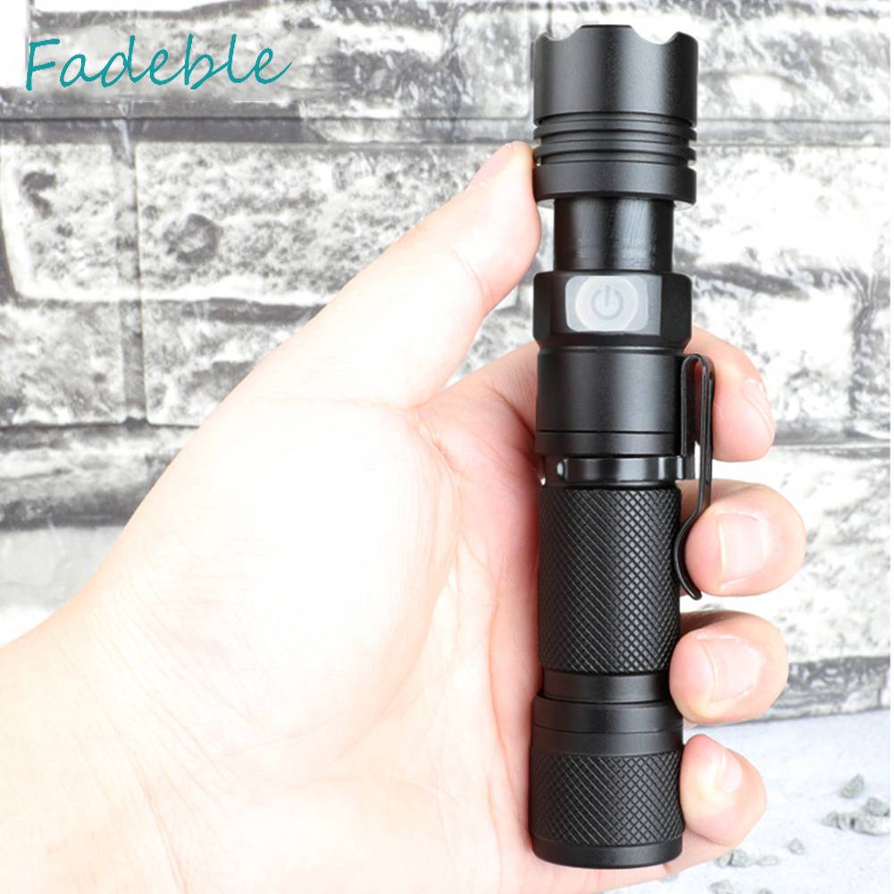 Đèn Pin LED XHP50 800LM 5 Chế Độ 1200mAh Sạc USB Tiện Dụng