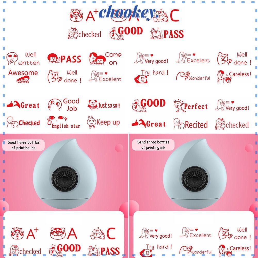 CHOOKEY Con Dấu Dùng Làm Đồ Thủ Công Dành Cho Trẻ Mẫu Giáo