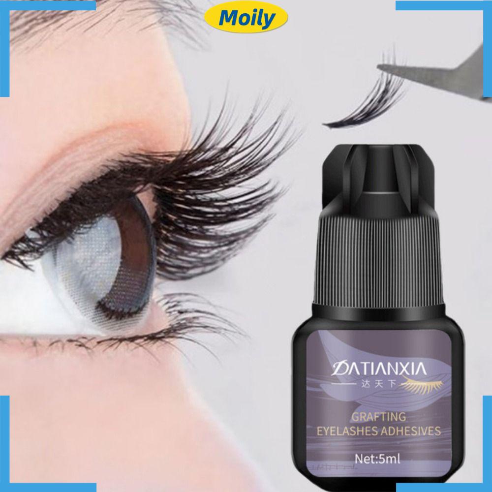 MOILYVN Keo Dán Lông Mi Màu Đen Nhanh Khô Không Gây Kích Ứng 5ml