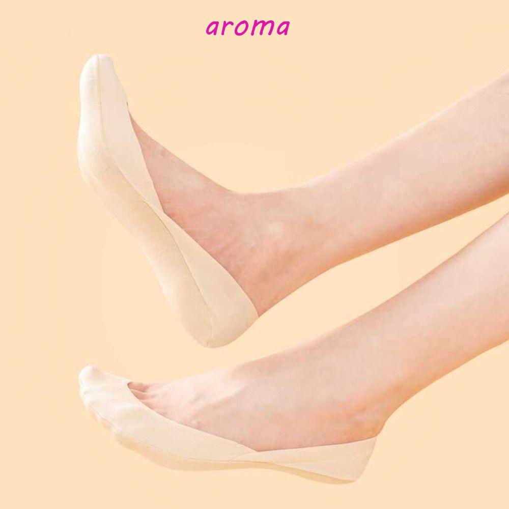 AROMA Vớ Lụa Màu Sắc Thời Trang Cho Nữ