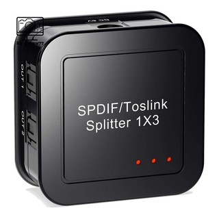 Bộ chia âm thanh kỹ thuật số 1x3 spdif toslink quang học 3 trong 1 cho blue-ray dvd hdtv