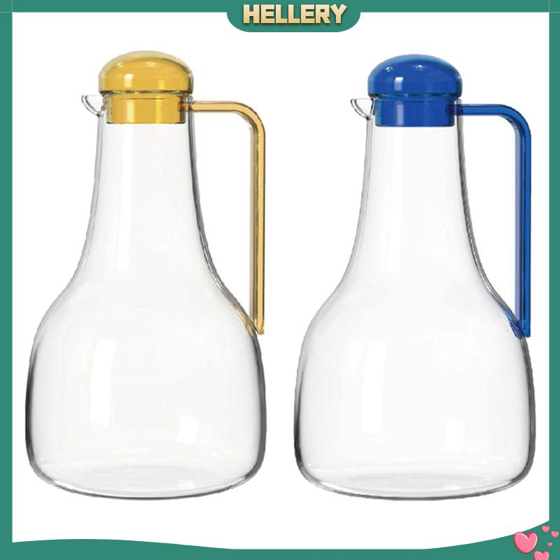 Bình Đựng Nước Bằng Kính Trọng Lượng Nhẹ 1300ml Có Tay Cầm Tiện Dụng