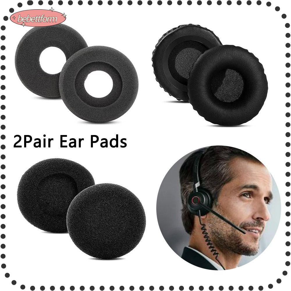 BEBETTERM Set 2 Cặp Đệm Tai Nghe Thay Thế Dành Cho Plantronics C3225 3220 320 / 3210 H251 / 261