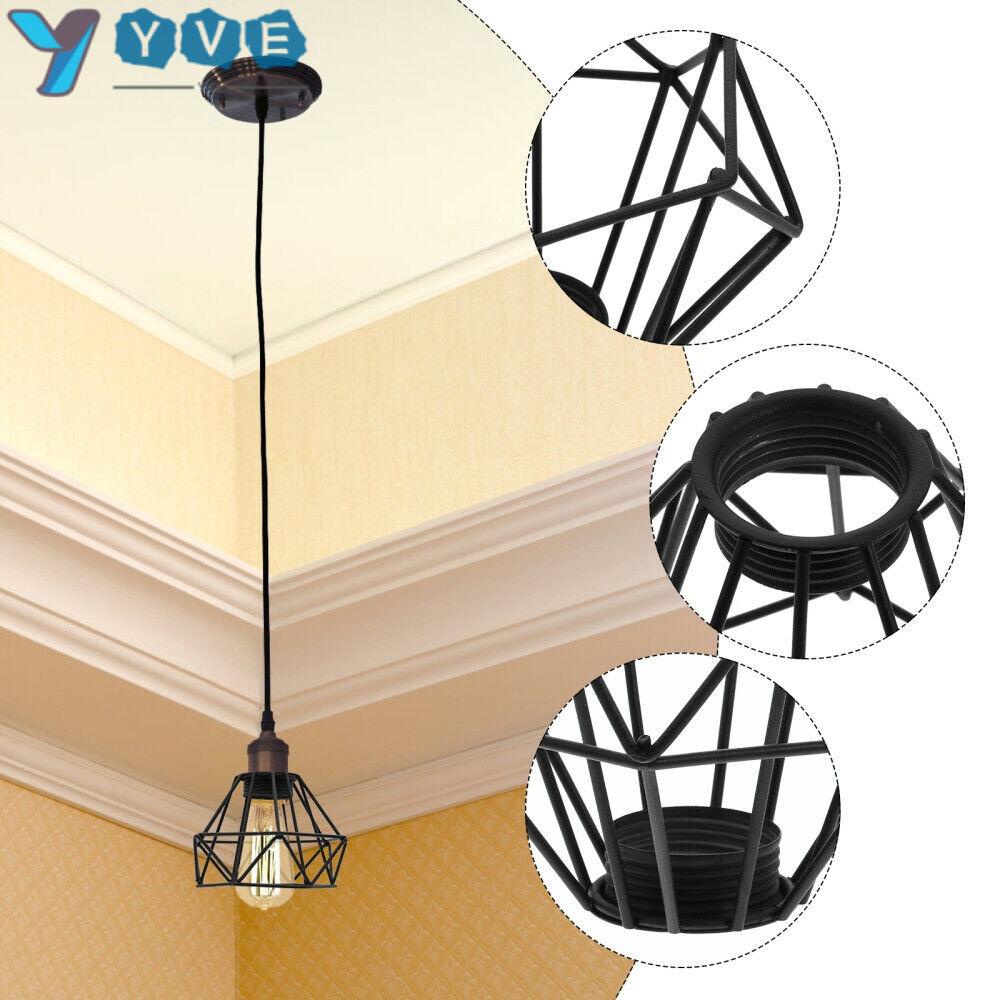 YVE Giá Đỡ Đèn Treo Trần Nhà Bằng Sắt Kiểu Dáng Đơn Giản