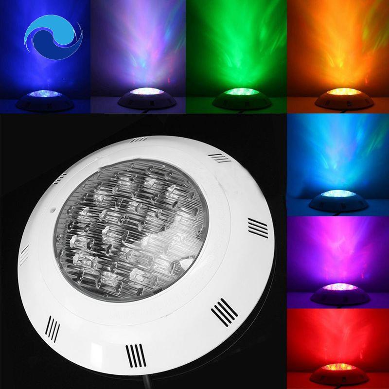 Đèn LED Dưới Nước 7 Màu 24V 18W RGB + Điều Khiển Từ Xa