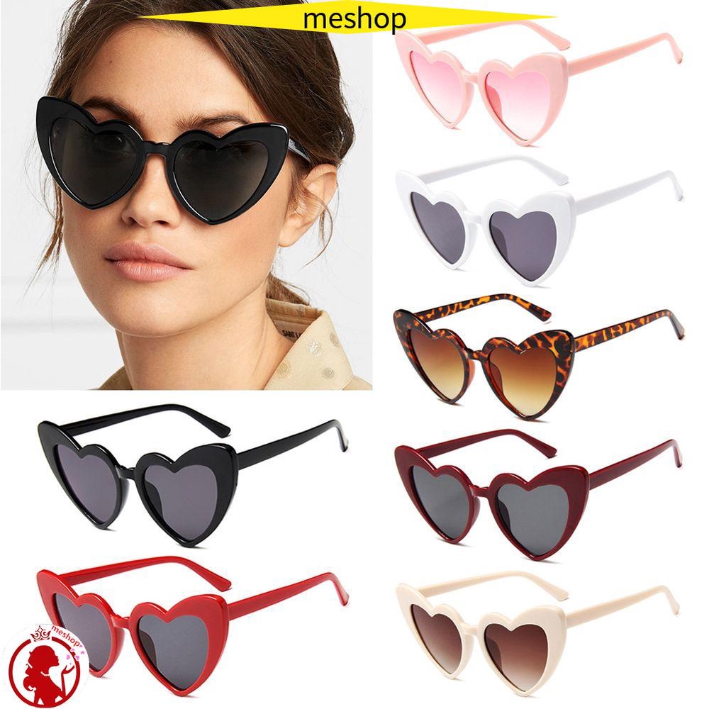 ME Kính Mát Gọng Trái Tim Thời Trang Cho Nữ