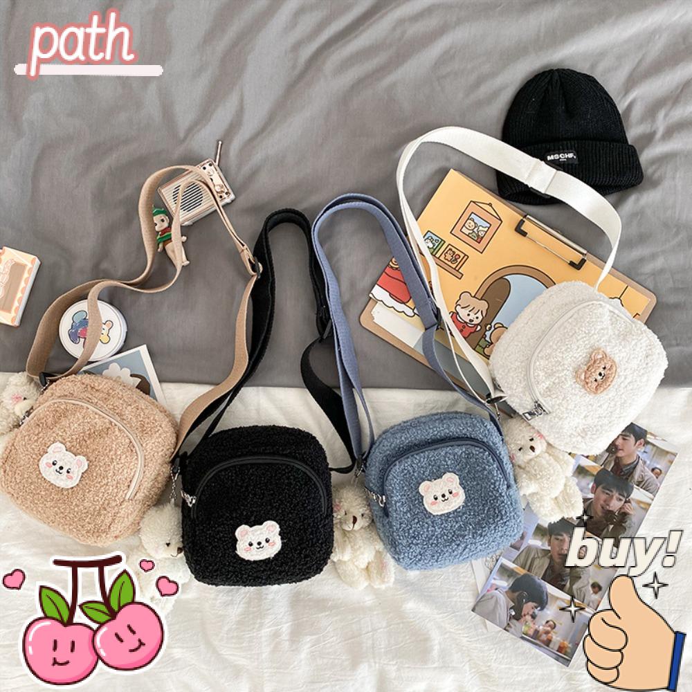 PATH Túi Đeo Chéo Có Khóa Kéo Thời Trang Cho Nữ