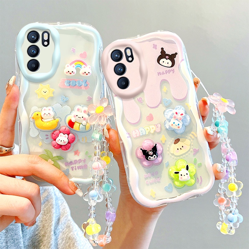 Ốp lưng Oppo Reno 6 ốp Reno 6 5g ốp lưng dễ thương kem cạnh điện thoại ba chiều hình búp bê hình búp bê soft case full case nygz
