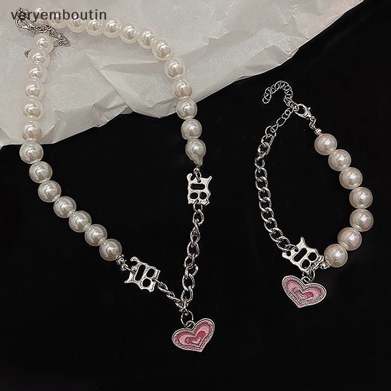 Vòng cổ Mặt Hình Đầu Lâu Đính Ngọc Trai Phong Cách Steampunk Cổ Điển Hip Hop Y2K