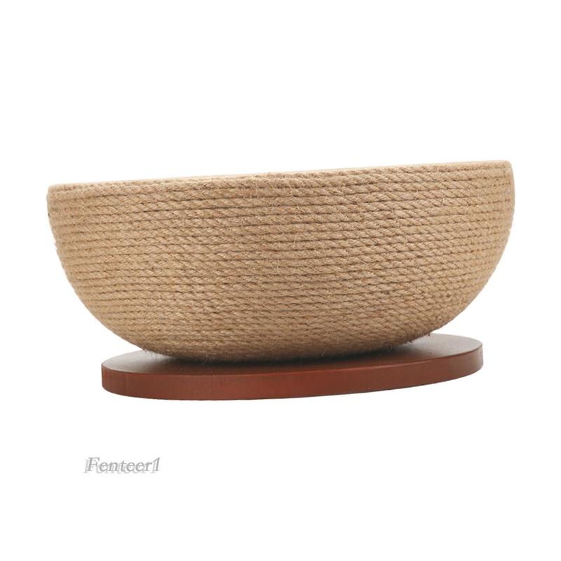 Đệm Cào Móng 2 Trong 1 Hình Tròn Dành Cho Mèo Cào Móng Sự Bảo Vệ