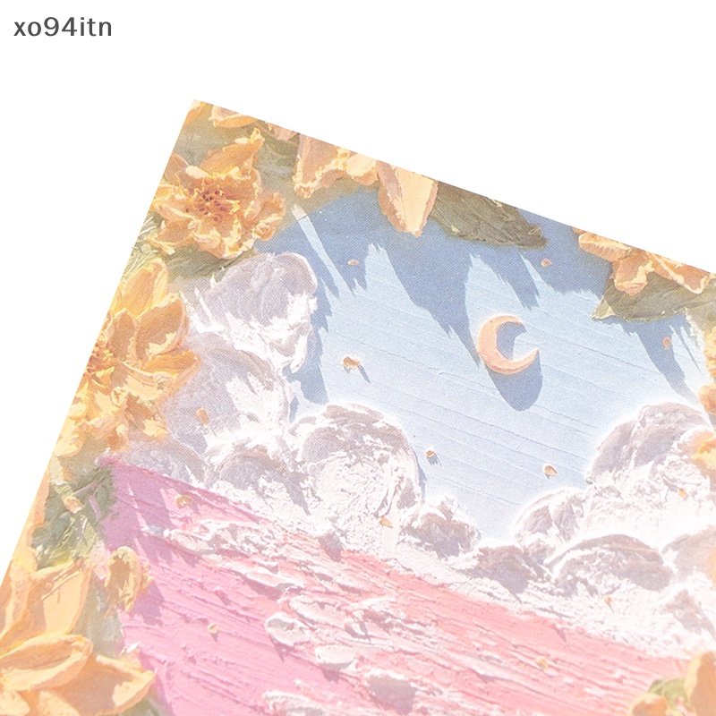 Tn Giấy Ghi Chú Nhỏ Nhắn Tự Làm Không Dính Phong Cách Đồng Quê Tươi Mới