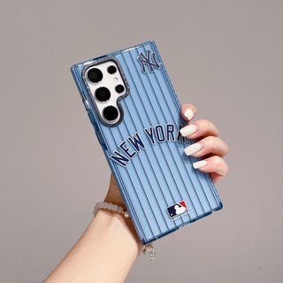 MLB Ốp Điện Thoại Tpu Mềm Chống Rơi Phối Kim Tuyến Cho Samsung s23ultra s23 s23 + s22ultra