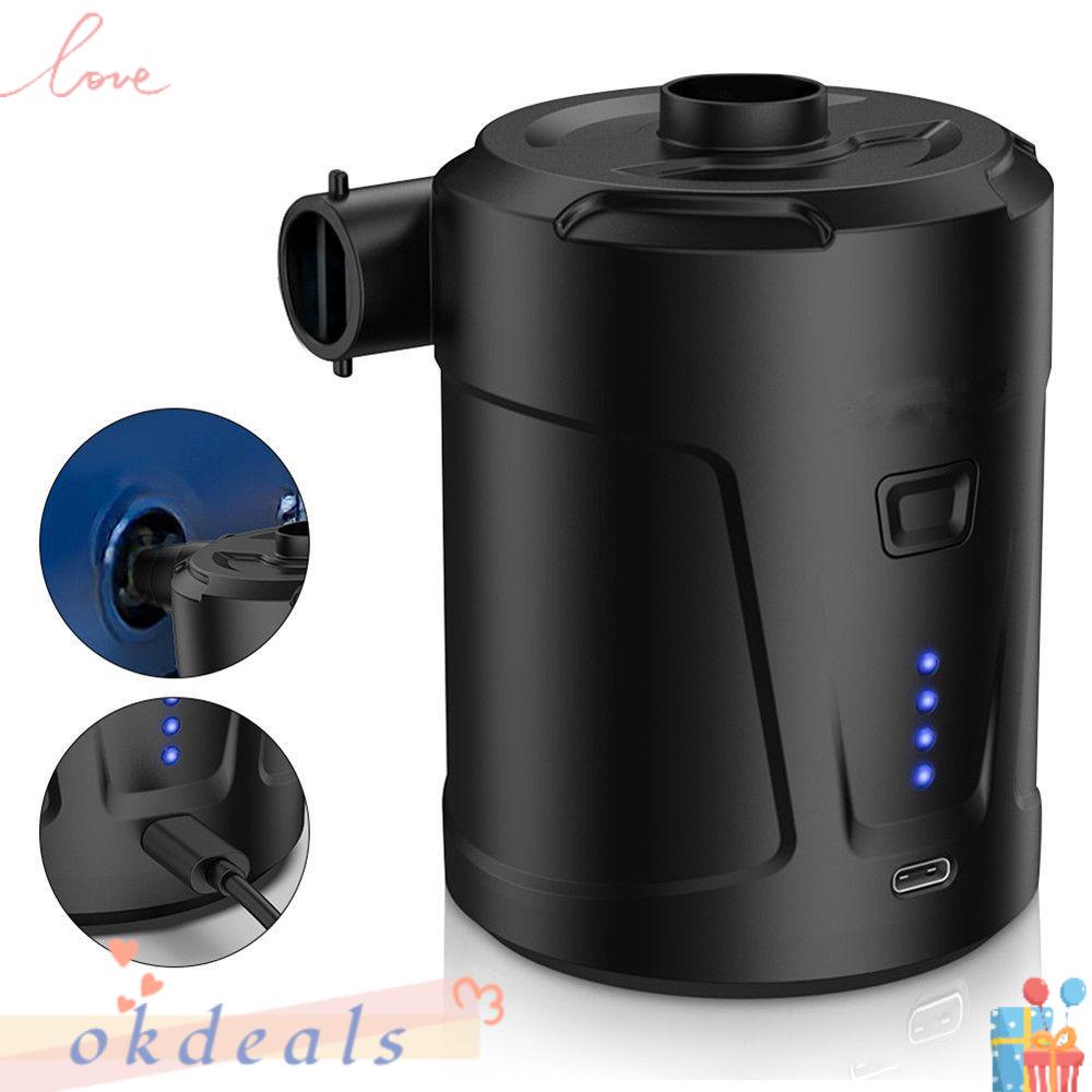 OKDEALS Máy Bơm Hơi Bằng Điện Tiện Dụng Khi Đi Cắm Trại