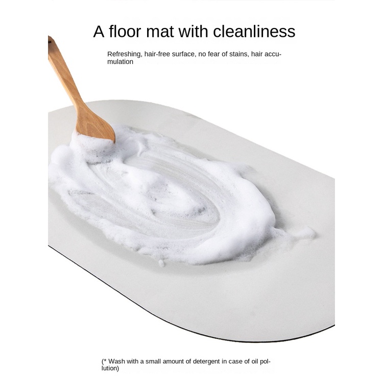 Thảm Chùi Chân Chống Trượt Họa Tiết Hoa Phong Cách Vintage