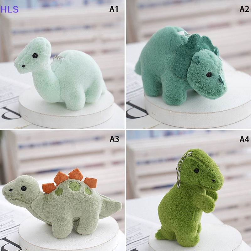 1 Móc Khóa Hình Khủng Long Nhồi Bông 13cm Dễ Thương