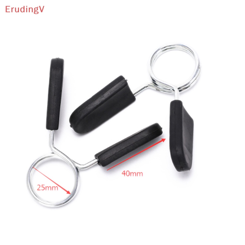 Bộ 2 Kẹp Lò Xo 25mm Màu Đen Chuyên Dụng Cho Tạ Tập Thể Hình [Mới] [Mới]