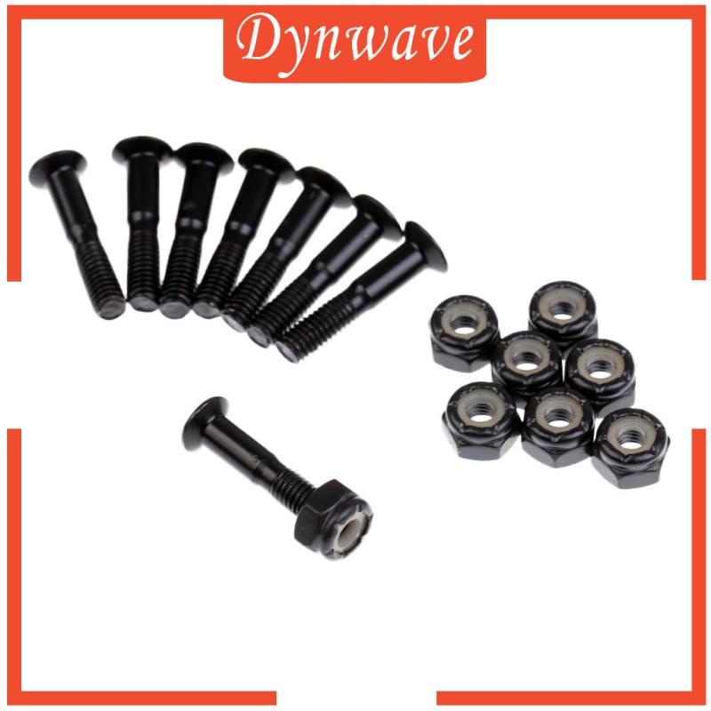 Bộ 8 Ốc Vít Dài Màu Đen - 25mm / 1 Cho Ván Trượt