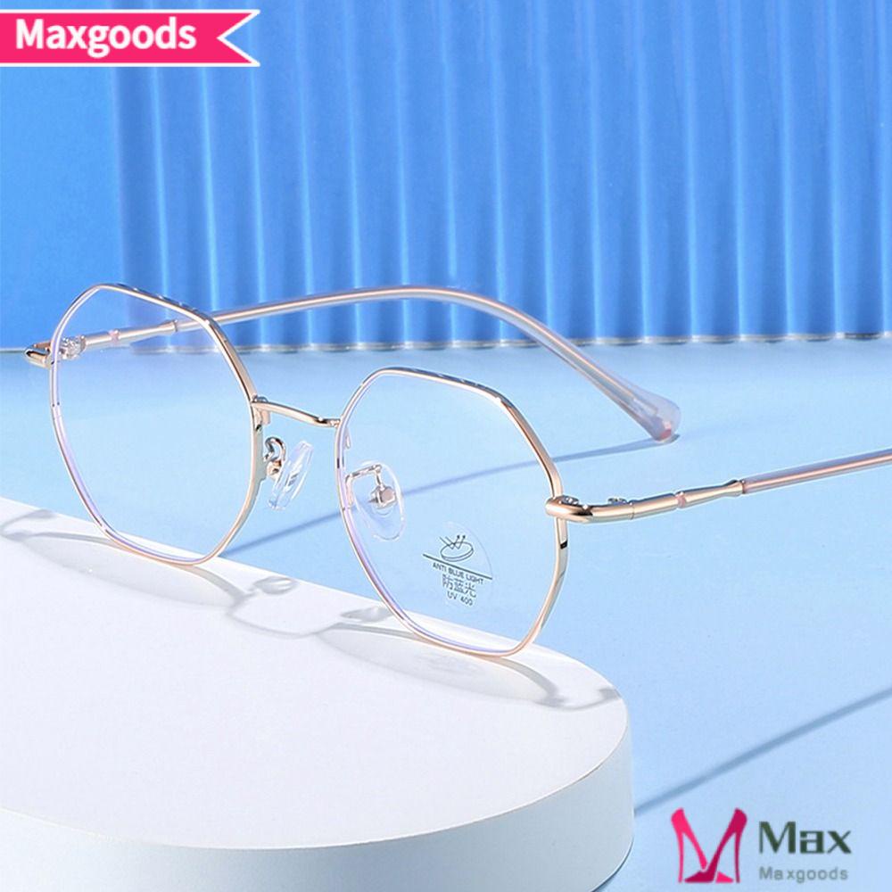 MAXG Kính Mát Gọng Siêu Nhẹ Chống Ánh Sáng Xanh Thời Trang Cho Nam Và Nữ