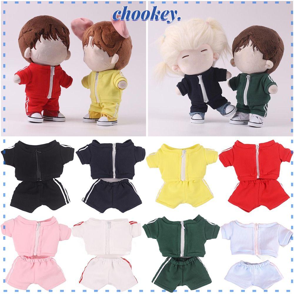 CHOOKEY Quần Dài Thể Thao Bằng Cotton Thời Trang Cho Búp Bê 20CM