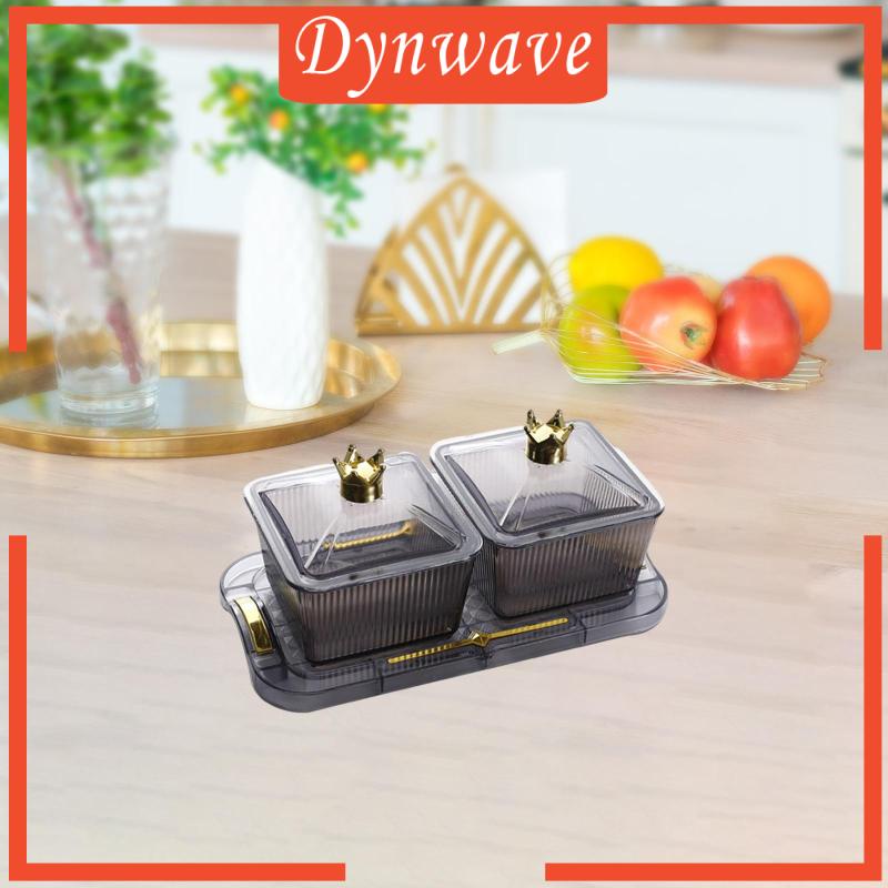 Đĩa Đựng Trái Cây / Snack Chia Ngăn Tiện Lợi