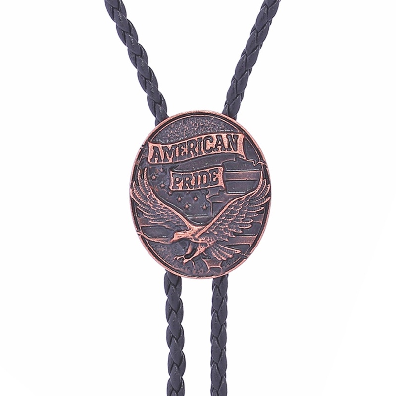 Cà Vạt Bolo Bằng Hợp Kim Phong Cách Cao Bồi Phương Tây Cho Thanh Thiếu Niên