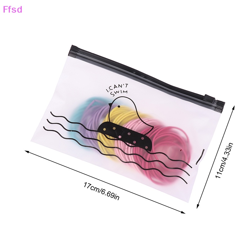 Túi 100 Dây Buộc Tóc Cao Su Co Giãn Cho Nữ