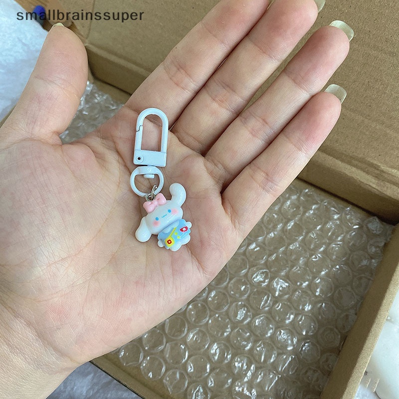 SANRIO Móc Chìa Khóa Nhỏ Nhắn Họa Tiết Hoạt Hình My Melody Kitty Cinnamonroll Dễ Thương Trang Trí Xe Hơi SBS