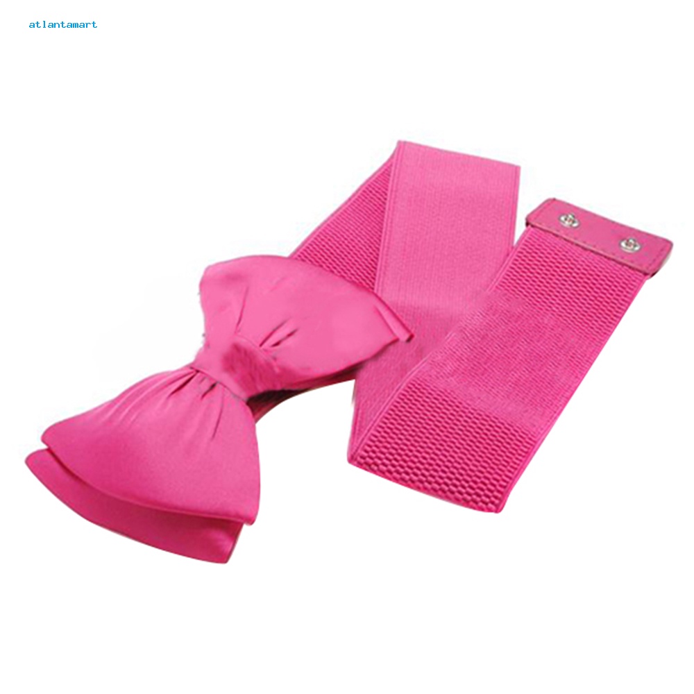 Túi Đựng Đồ Dùng Cao Cấp Tiện Dụng| Thắt Lưng Nữ Bản Rộng Co Giãn Có Khóa Hình Nơ Dễ Thương