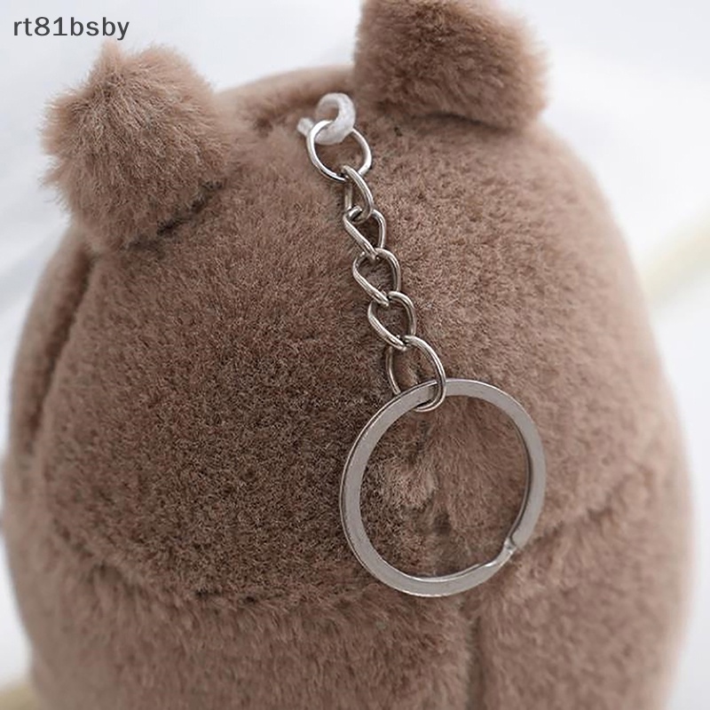 1 Móc Khóa Hình Chim Cánh Cụt Nhồi Bông Dễ Thương