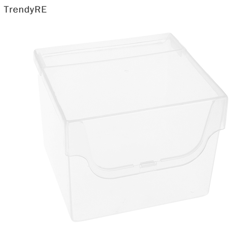 Hộp Đựng Bưu Thiếp Dán Bàn Trong Suốt Sức Chứa Lớn Họa Tiết Ngôi Sao Nắp Lật Hợp Thời Trang RE