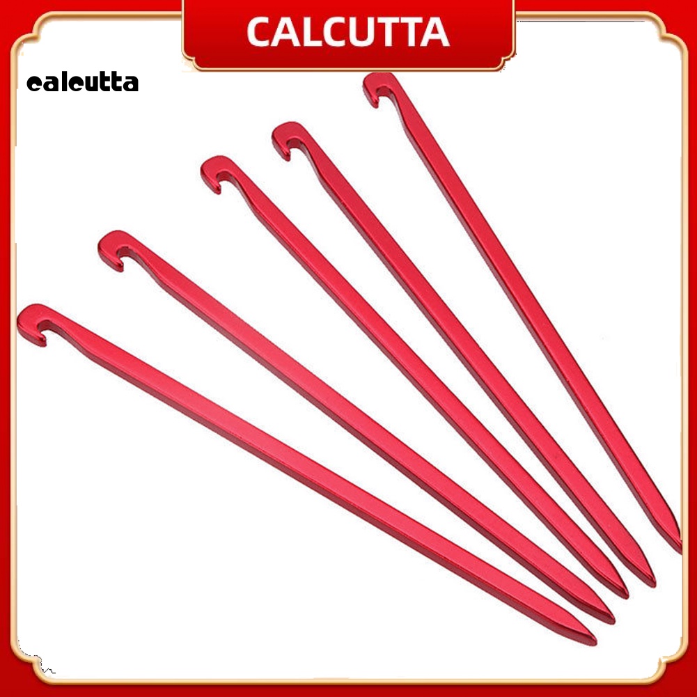 Bộ 5 Cọc Dựng Lều Bằng Hợp Kim Nhôm Chất Lượng Cao