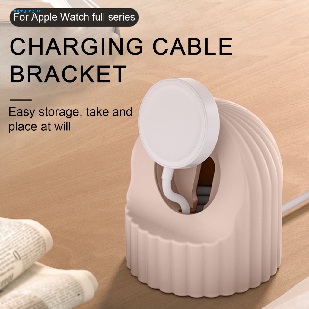 Đế Sạc Đồng Hồ Nhỏ Gọn Có Dây Cáp Chống Trầy Tương Thích Với Văn Phòng