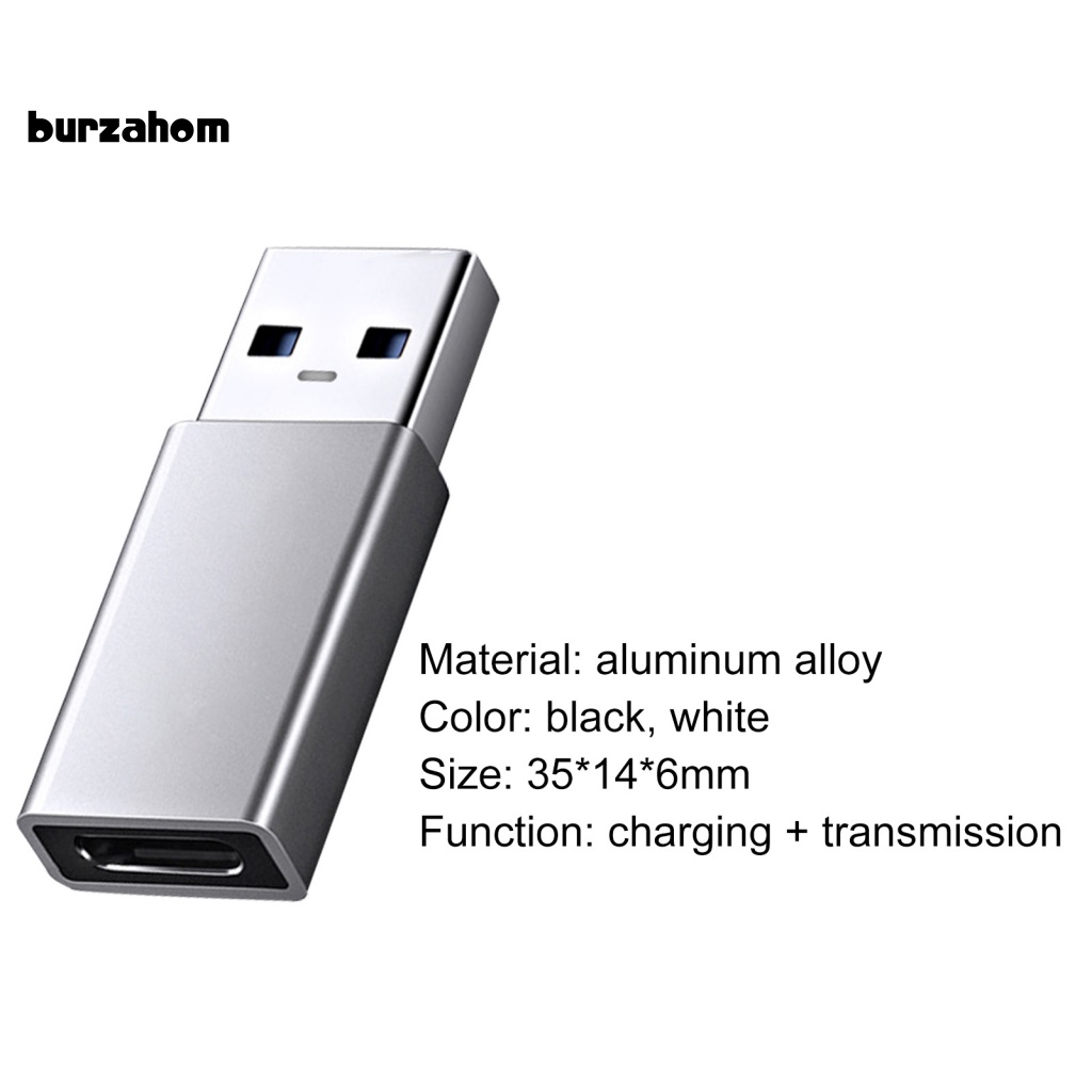 Đầu Chuyển Đổi Cổng Type-c Sang USB 30 Bằng Hợp Kim Nhôm Cho Điện Thoại